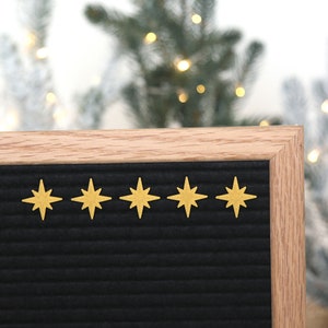 Twinkle Stars by Candy Letters • Holiday & Astrology Letter Board Icons • Letterboard Accessories