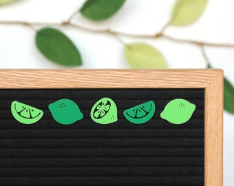 Lime All Yours by Candy Letters • Summer Picnic, Farmers Market and Limeade Stand Letter Board Icons • Letterboard Accessories