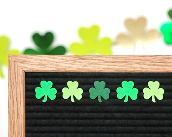 Shake Your Shamrocks by Candy Letters • St. Patrick's Day Decorations & Leprechaun Letter Board Icons • Letterboard Accessories