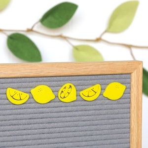 Easy Peasy Lemon Squeezy de Candy Letters • Picnic de verano, mercado de agricultores y puesto de limonada Iconos de tableros de letras • Accesorios para tableros de letras