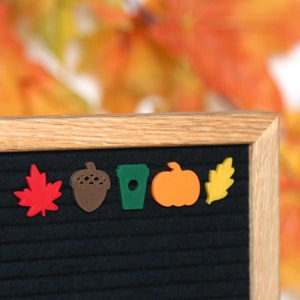 Feels Like Fall de Candy Letters • Decoración de otoño y decoraciones de Acción de Gracias Tablero de letras / Colección de íconos de tablero de letras
