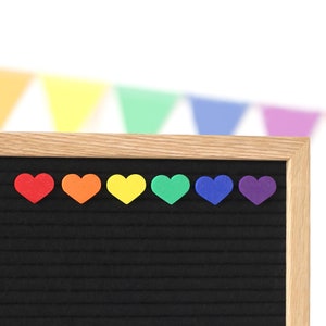 Amor é Amor por Candy Letters • Mês do Orgulho, Quadro de Cartas de Igualdade no Casamento e LGBTQ / Coleção de Ícones de Quadro de Cartas