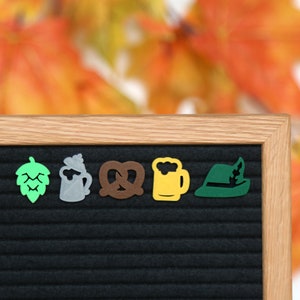 Oktoberfest by Candy Letters • Fall Decorations & German Decor Letter Board Icons • Letterboard Accessories