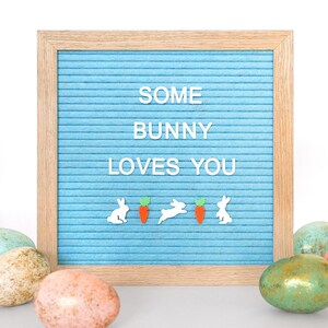 Carrot Patch by Candy Letters Easter Decorations & Easter Bunny Basket Letter Board Icons Letterboard Accessories image 4