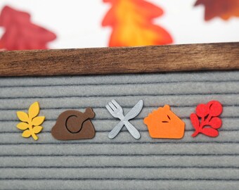 Give Thanks - Thanksgiving & Friendsgiving Letter Board / Letterboard Icon Collection