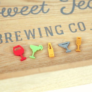 Cheers by Candy Letters • Cocktails & Drinks Letter Board Icons • Bar Sign • Letterboard Accessories