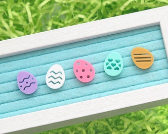 Easter Eggs (Pastels) by Candy Letters • Easter Decorations & Easter Bunny Basket Letter Board Icons • Letterboard Accessories