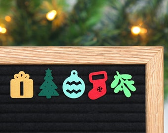 Tis the Season by Candy Letters • Christmas Decorations & Winter Letter Board Icons • Letterboard Accessories