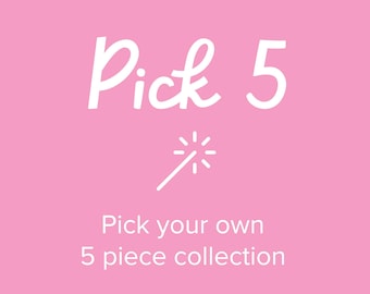 Pick 5 - Pick Your Own 5 Piece Collection of Letter Board Icons • Letterboard Accessories