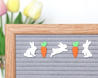 Carrot Patch by Candy Letters • Easter Decorations & Easter Bunny Basket Letter Board Icons • Letterboard Accessories