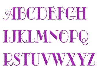 INSTANT DOWNLOAD Font Machine Embroidery Design-- SB1298