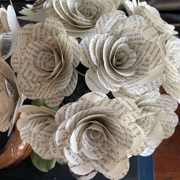 Paper Roses - Etsy