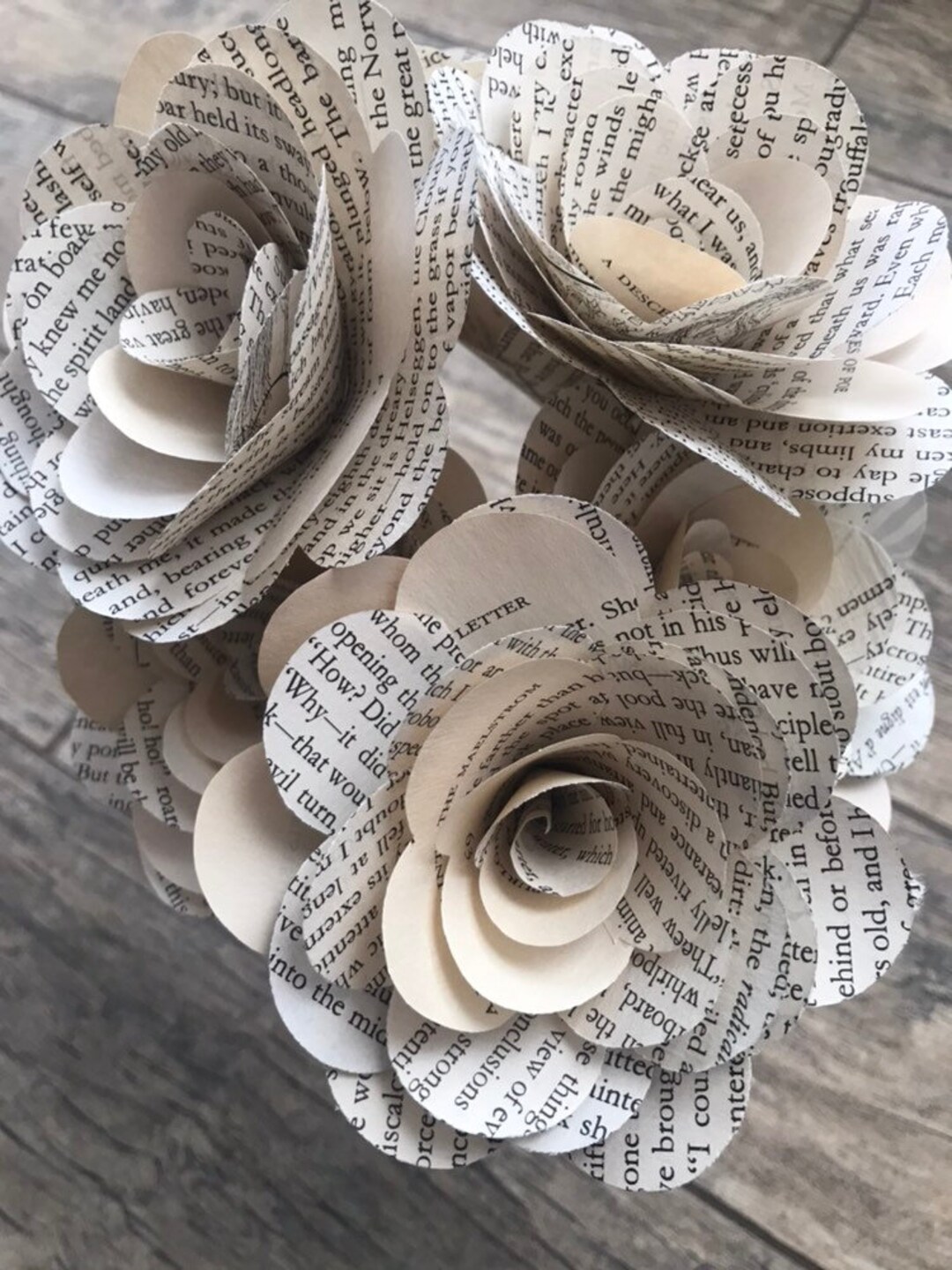 Edgar Allan Poe Book Roses - Etsy