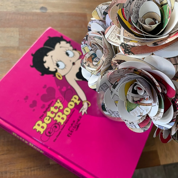 Betty Boop Comic Book Paper Roses