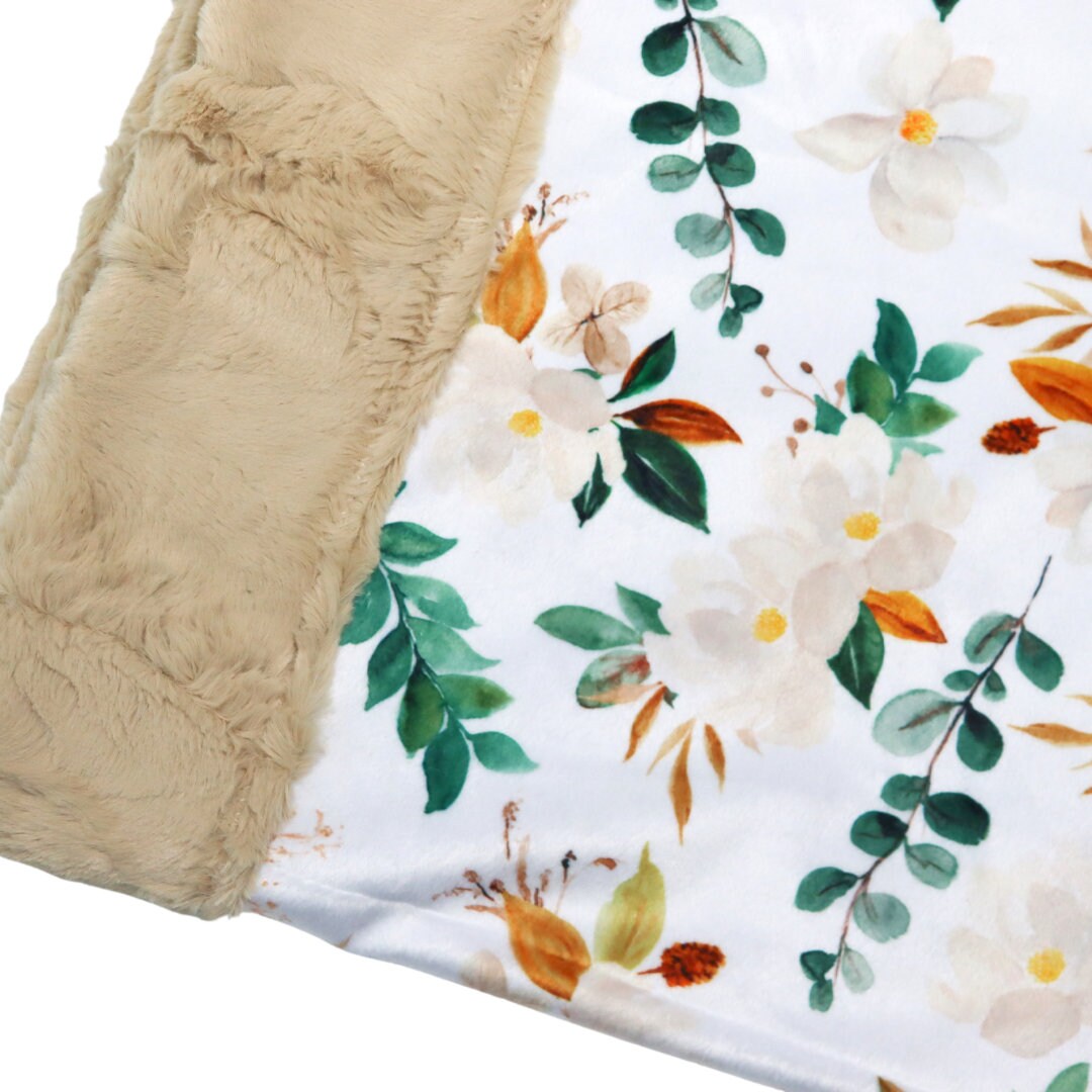 Flower Baby Blanket