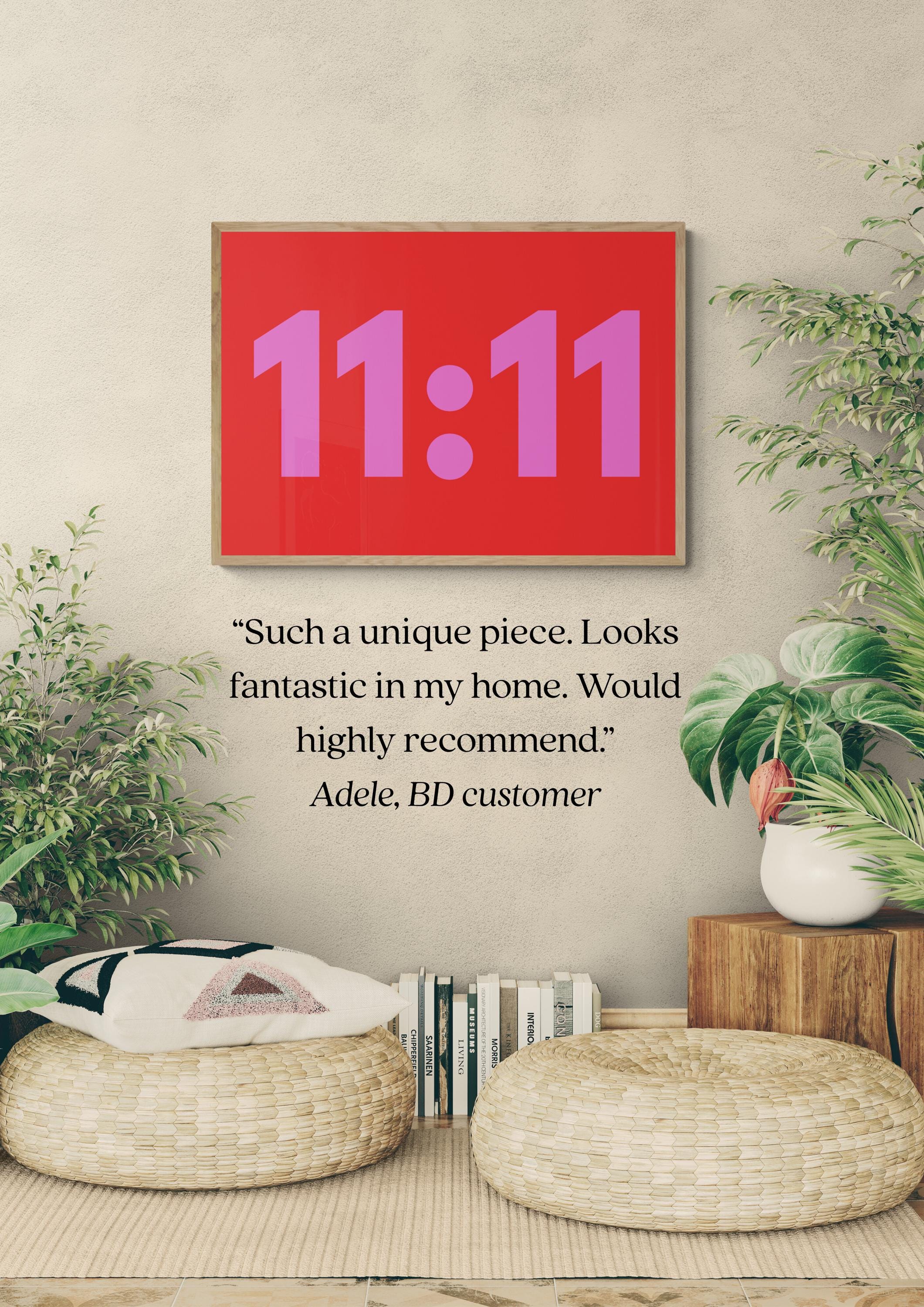 ポスター 1111 1111 Poster - Etsy UK