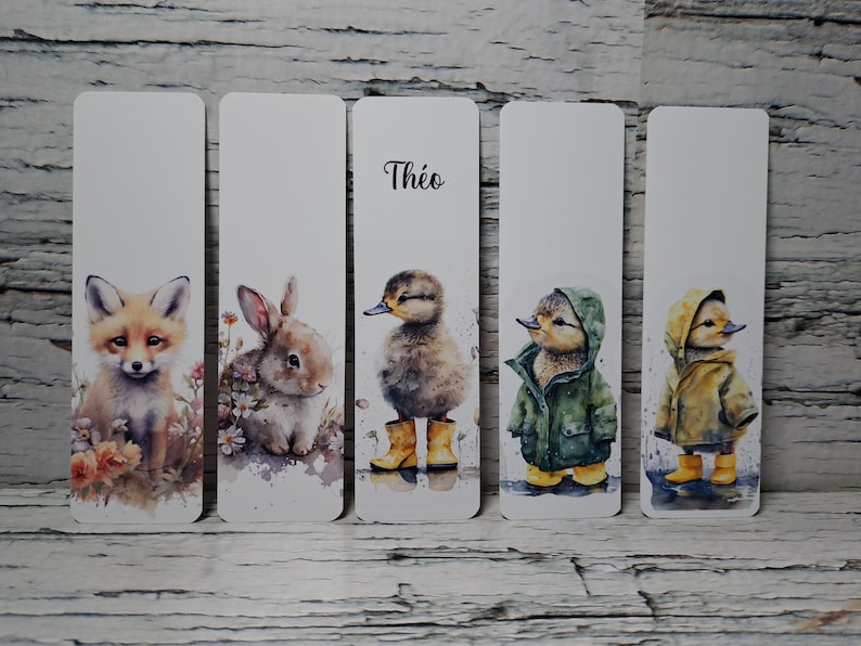 Bookmark rabbit bookmark gift educator teacher book accessory image 1