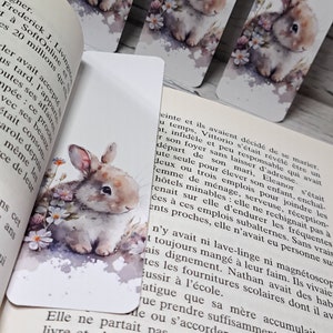 Bookmark rabbit bookmark gift educator teacher book accessory image 5