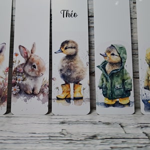 Bookmark rabbit bookmark gift educator teacher book accessory image 2