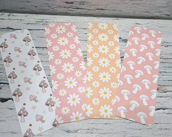 Bookmark daisy mushrooms bookmark educator gift book accessory