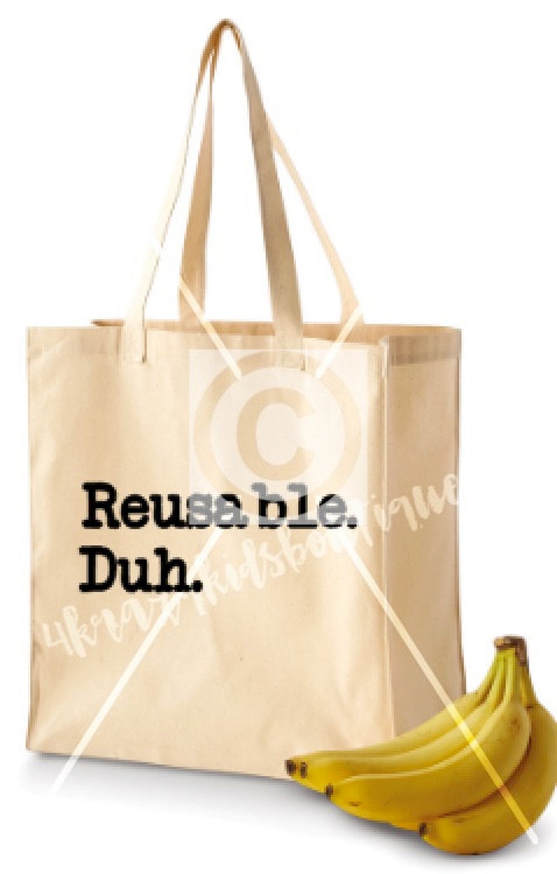Canvas Grocery Tote Urban Reusable Bag Custom Cute Sayings. Etsy