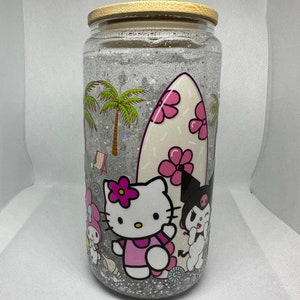 Hello Kitty Glass Cup Collection - Sunshine Design Shop