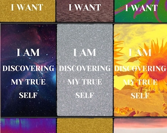 Vision Board Self-Empowerment Affirmations Manifestation, Printable Vision Board Affirmations