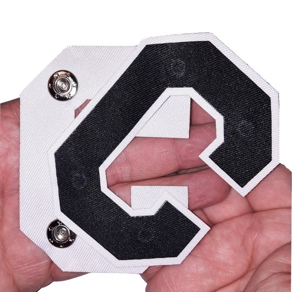 Snap on Captain Letter Etsy