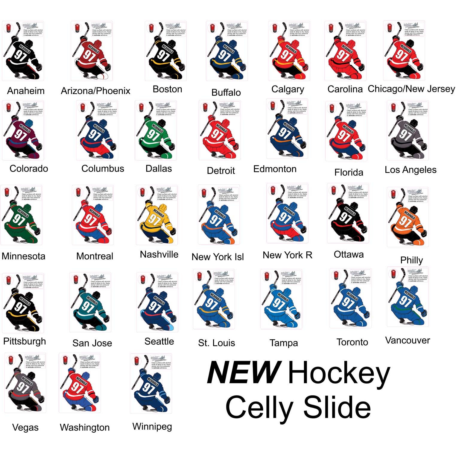 Celly Stickers for Sale