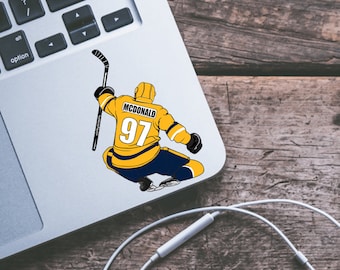 15 Personalized Hockey Celly Slide Stickers with Express Shipping with tracking