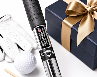 Personalized Golf Gift for Dad | Custom Golf Club Stickers | Golf Accessories for Men | Father's Day Golf Gift | Name Labels for Golf Clubs