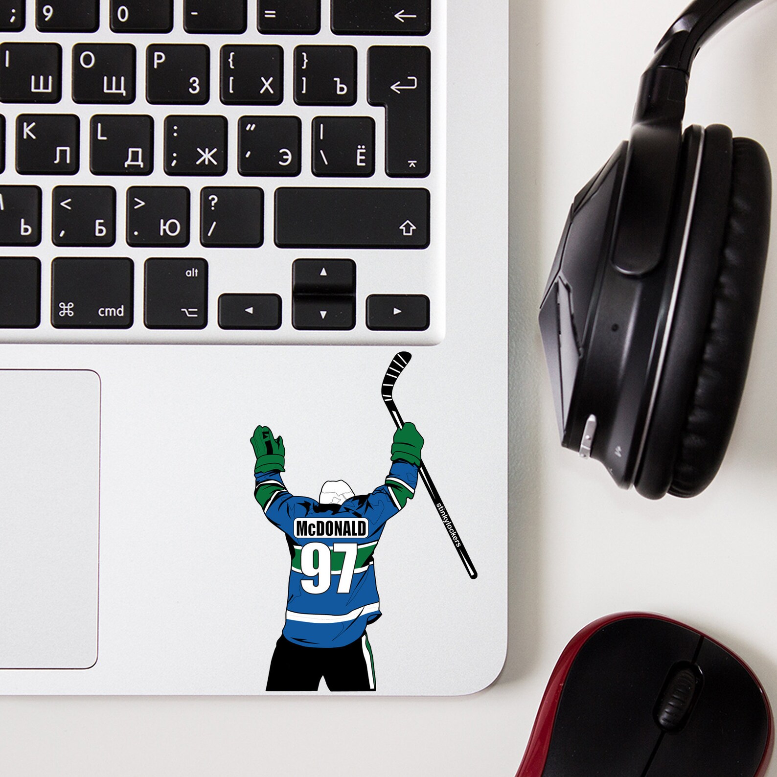 Personalized Hockey Water Bottle Stickers Etsy