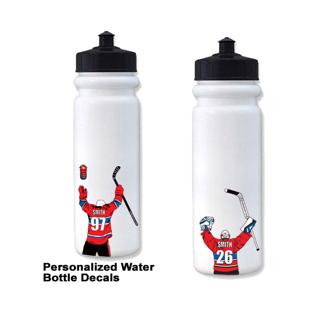 Hockey Goalie Stickers - 2 Pack of 3 Stickers - Waterproof  Vinyl for Car, Phone, Water Bottle, Laptop - Hockey Goalie Decals (2-Pack)  : Electronics