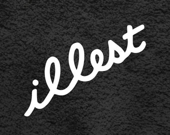 ADULT-ish V1 Vinyl Decal Sticker Window Illest jdm scrape fresh lowered