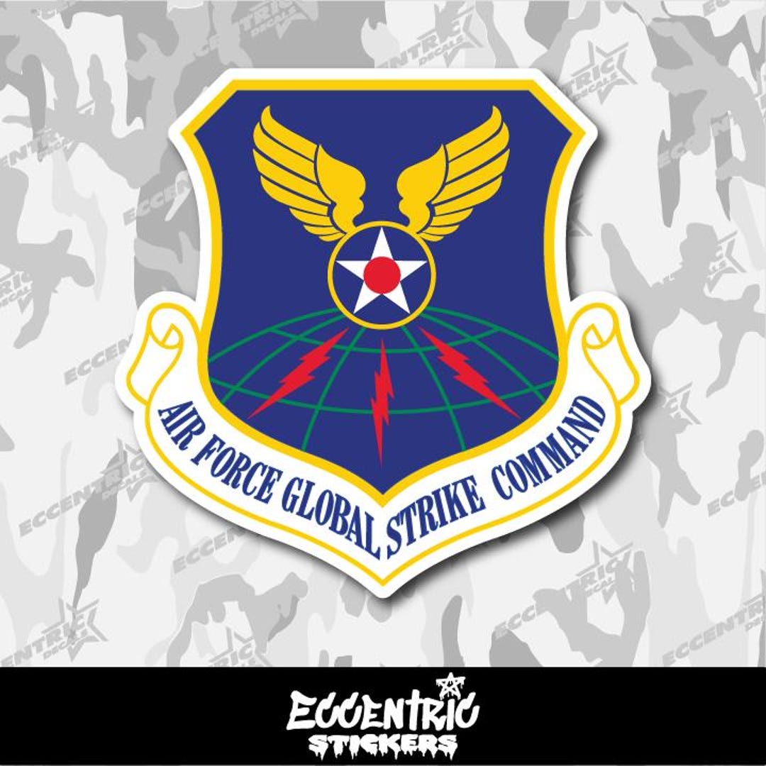 US Air Force Global Strike Command Vinyl Sticker - Etsy