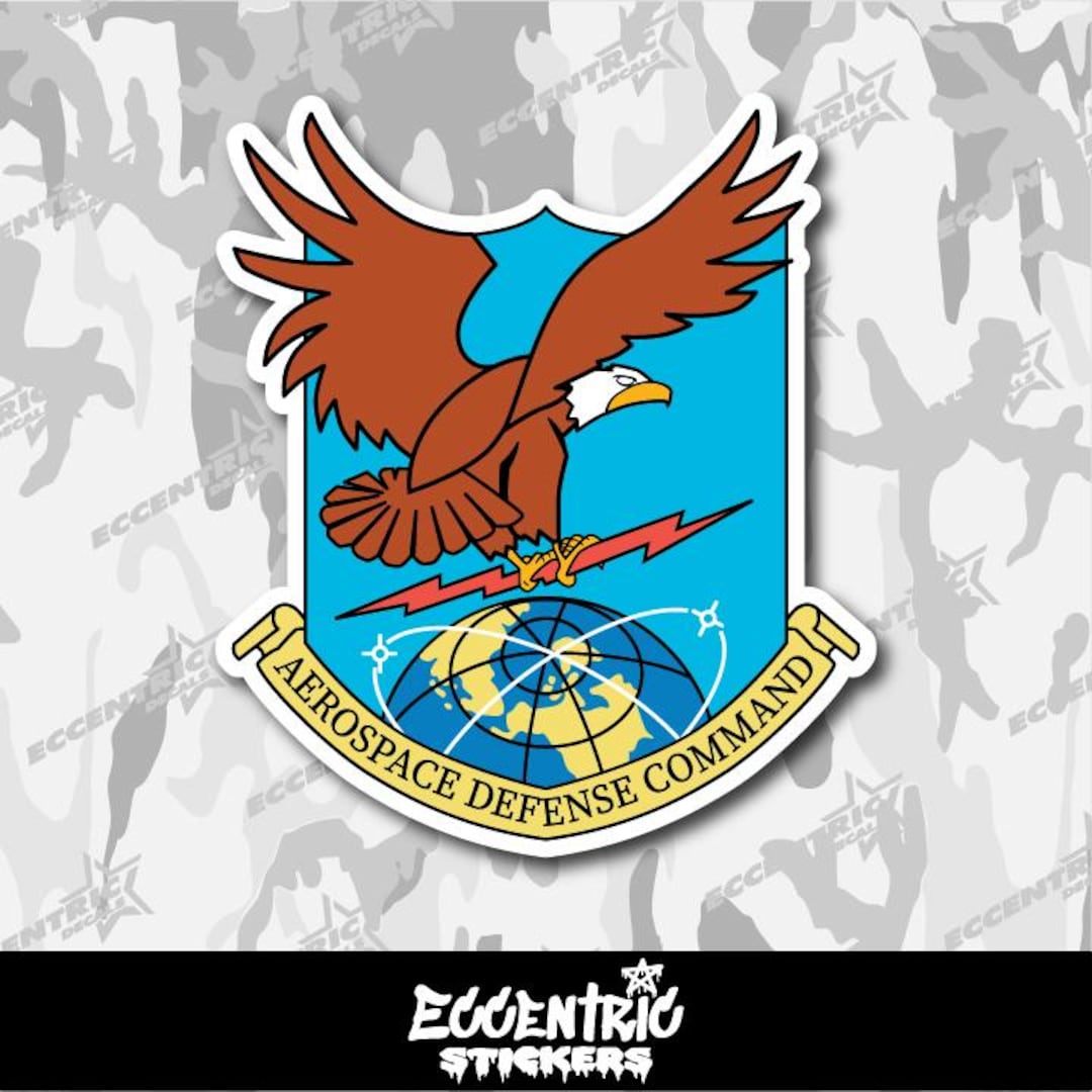 USAF Aerospace Defense Command Vinyl Sticker - Etsy