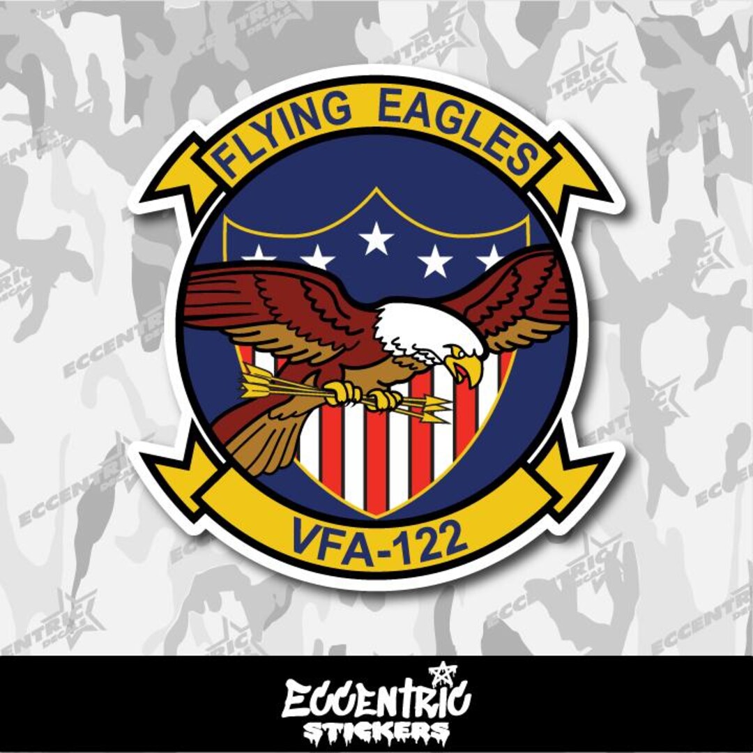 US Navy Strike Fighter Squadron 122 (VFA-122) Vinyl Sticker - Etsy