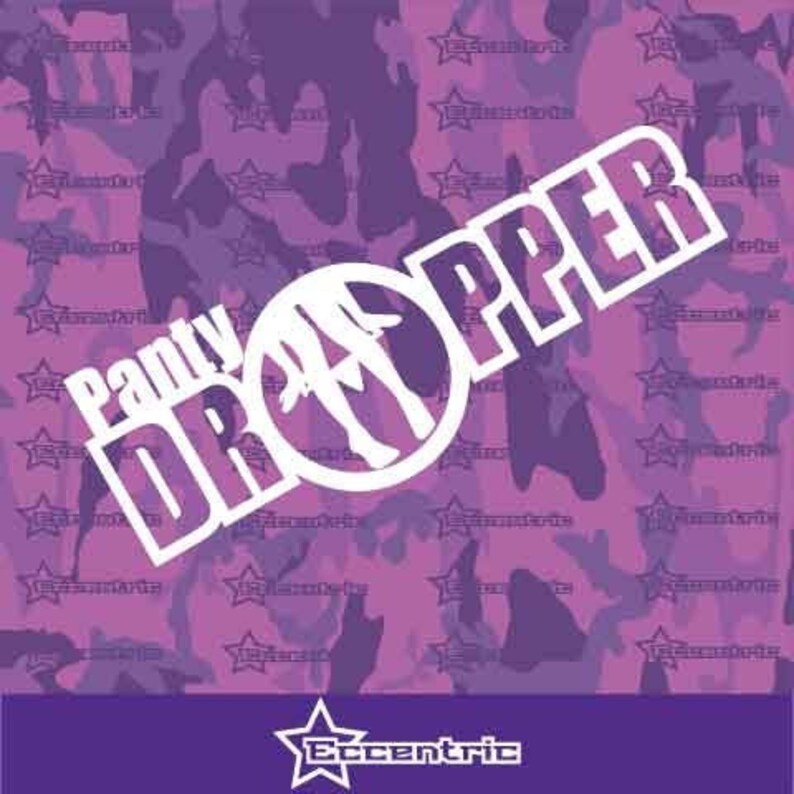 Panty Dropper Decal Vinyl Funny Car Sticker JDM Euro Drift Etsy