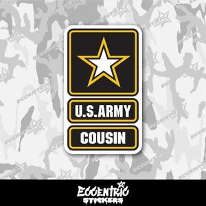 U.S. Army Cousin Vinyl Sticker