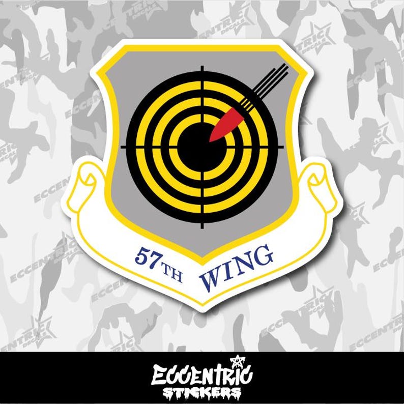 57th Sticker US Air Force 57th Wing Vinyl Sticker - Etsy