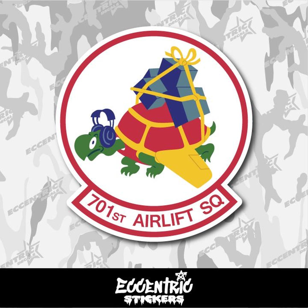 US Air Force 701st Airlift Squadron (701 AS) Vinyl Sticker - Etsy