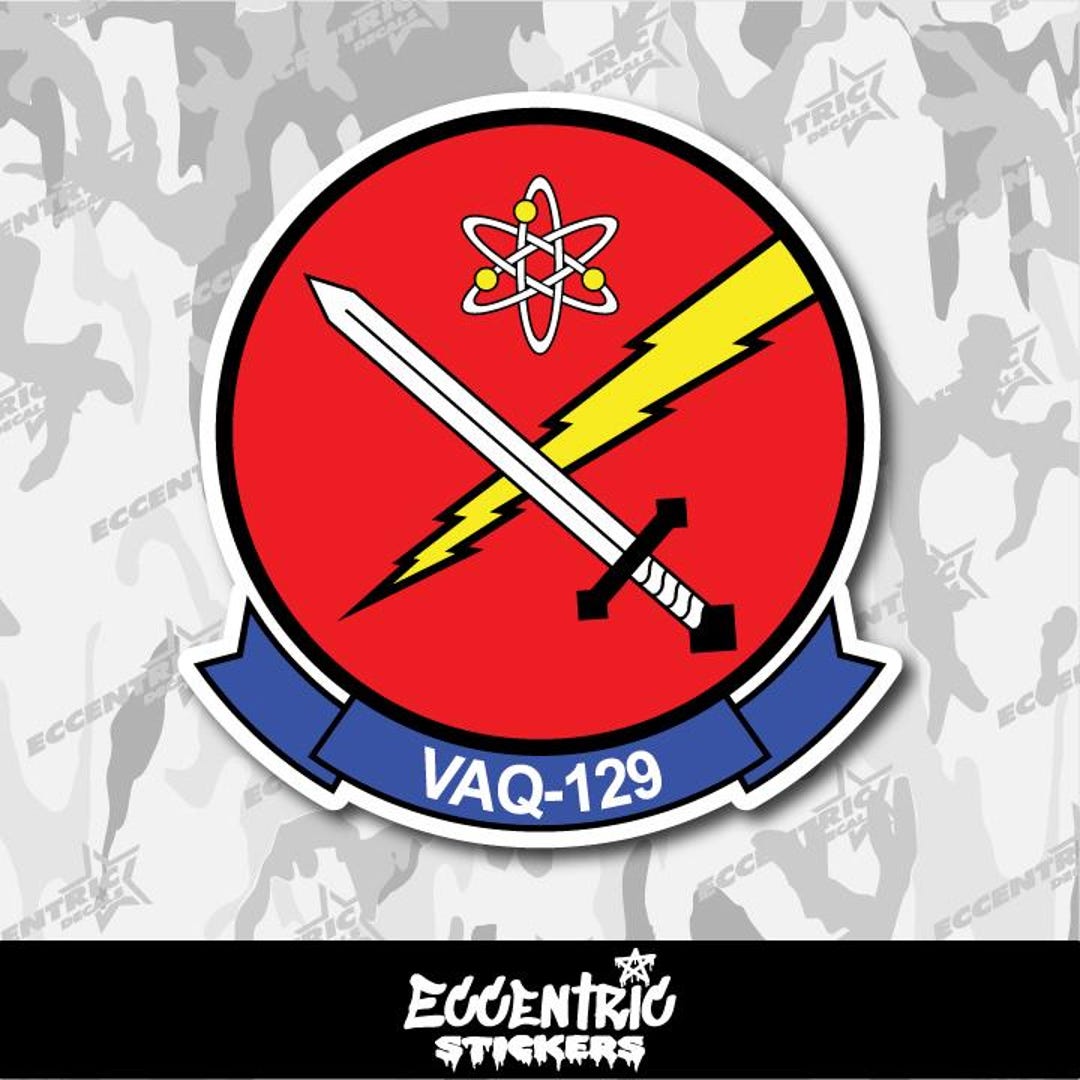 US Navy Electronic Attack Squadron 129 (VAQ-129) Vinyl Sticker - Etsy