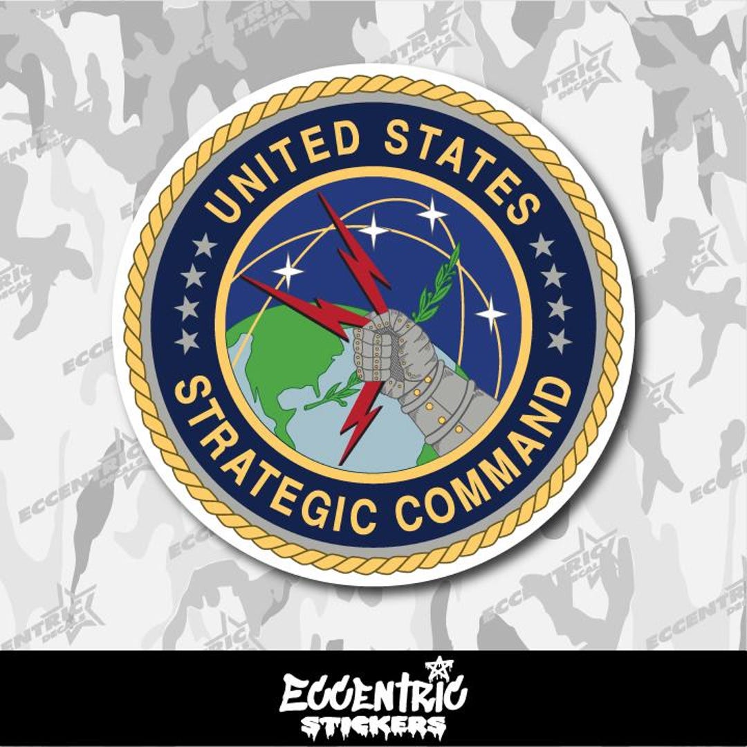 United States Strategic Command (USSTRATCOM) Vinyl Sticker - Etsy