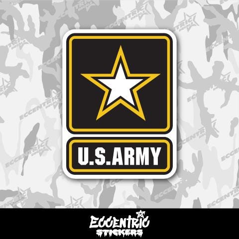 U.S. Army Vinyl Sticker - Etsy
