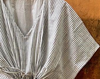 Resort wear Cotton Kaftan, Holiday Dress, Beach Coverup, Batik Caftan, Maternity Robe, Plus size, Swimsuit Cover Up, Sleep Wear,Lounge