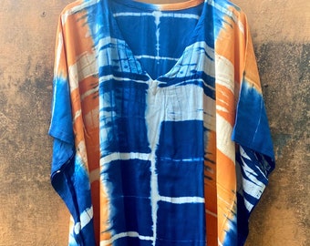 Tie dyed Kaftan ,Caftan Rayon  Kaftan plus size dress Caftan, Kaftan abaya, plus size kaftan , Kaftans for women, Moroccan kaftan