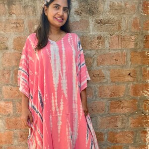 Rayon Tiedyed Kaftan ,Caftan , Vacation Kaftan plus size dress Caftan, Kaftan abaya, plus size kaftan , Kaftans for women, Moroccan kaftan