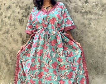 Caftan dress, Plus size caftan, Kaftan dress, Kimono, Cotton Caftan, Cotton Kaftan, Kaftan maxi dress, Long Caftan, Maxi dress, Cape dress