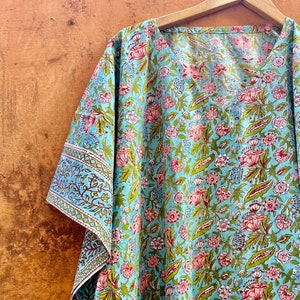 Cotton Caftan, Summer dress, Plus size caftan, Kaftan dress, Kimono, Cotton Caftans, Cotton Kaftan, Kaftan maxi dress, Long Caftan, nightie