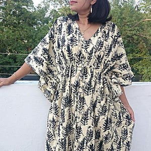 Kaftan Maxi Dress Beach Cover Up Caftan Oversized Dress Womens clothing Maternity Robe Plus size Clothing Plus size Dress